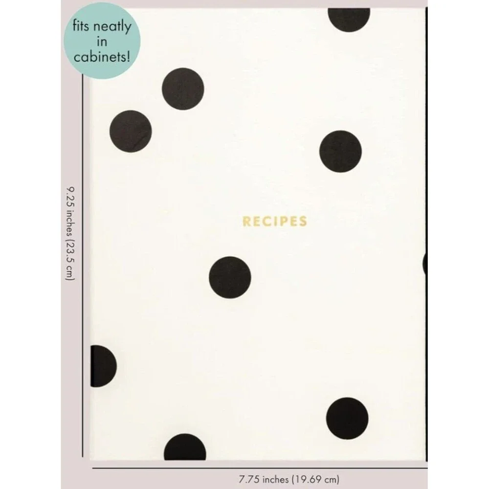 NWOT Kate Spade New York Recipe Book